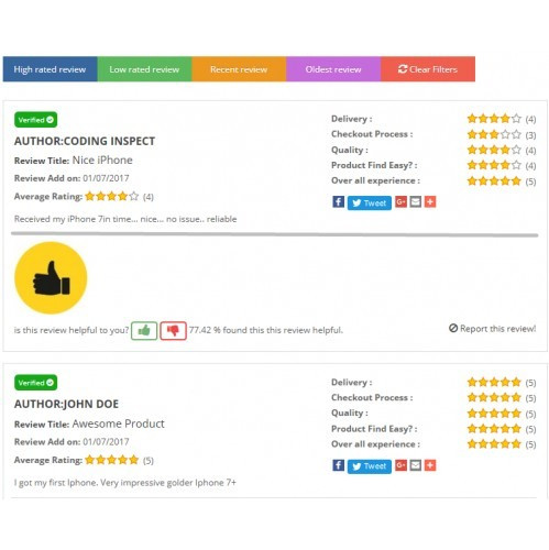 Opencart Gelişmiş Yorum Modülü
