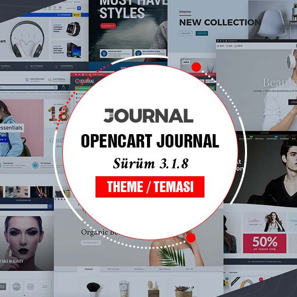 Opencart Journal Tema Sürümleri