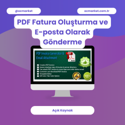 PDF Fatura Oluşturma ve E-posta Olarak Gönderme