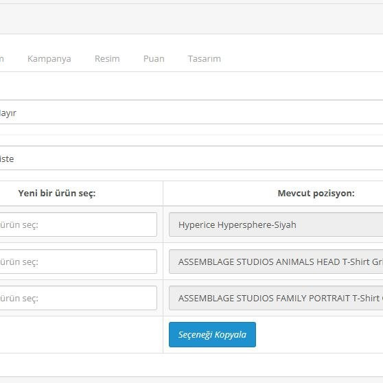 Opencart Ürün Seçeneğine Farklı Ürüne Link Verilmesi